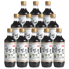 신앙촌 양조 생명물간장, 860ml, 12개