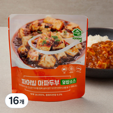 파머빌 마파두부 덮밥소스, 180g, 16개