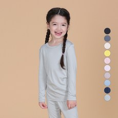 보누맘 아동용 웜히트텍 실내복 상하세트