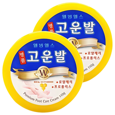 고운발 웰빙헬스팜 명품 크림, 110g, 2개 110g, 2개