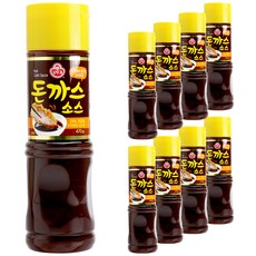 오뚜기 돈까스 소스, 470g, 9개