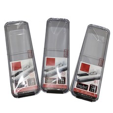 PEARL HB2912 白色筷匙叉盒,附蓋防塵,分層收納,簡約風格餐具盒, 白色, 1組