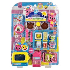 pinkfong 碰碰狐 鯊魚寶寶聲光迷你便利店, 1組