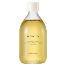 아로마티카 서큘레이팅 바디오일 주니퍼베리 & 진저향, 100ml, 1개