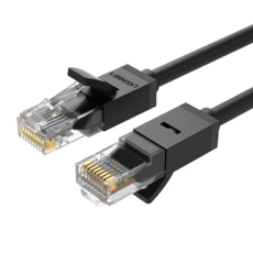 綠聯 CAT6網路線 1m 黑色 高速穩定網路連接線, 1個