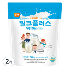enfant 밀크플러스 캔디 120p, 240g, 2개