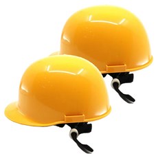 Hansung Safety 超輕高端安全帽 自動錶盤式 黃色, 2個