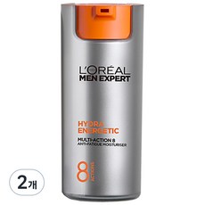 로레알파리 멀티액션8 올인원 로션, 50ml, 2개