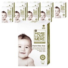 NATURE LOVE MERE 然自母愛 原創嬰兒香皂, 100g, 10個