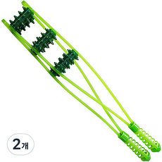 지앤와이 등 허리 마사지 벨트 롤러 24구