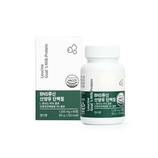 BNS 류신 퀄리고트 식약처 해썹인증 산양유 단백질, 60정, 1개, 60g