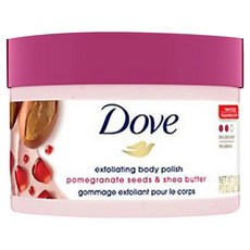 Dove 多芬 去角質身體磨砂膏 石榴籽&乳木果, 298g, 1罐