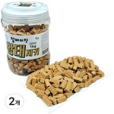 멍메이징 강아지 소프트 간식, 황태, 1kg, 2개