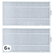 마이디어 로봇청소기 W20 호환 필터, 6개, W20 Filter