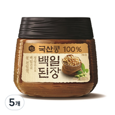 샘표 국산콩 백일된장, 900g, 5개