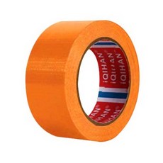 다다 고점도 강력 면 테이프 45mm x 50m, 진 오렌지, 1개
