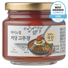 마이노멀 저당 고추장, 230g, 1개