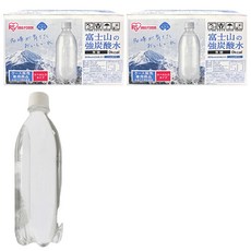 IRIS FOODS 富士山 環保無標籤款 強氣泡水 500mL x 24入, 48瓶