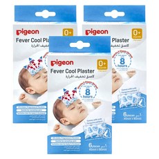 pigeon 貝親 退熱貼, 6片, 3組