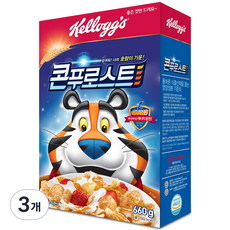 콘푸로스트 시리얼, 660g, 3개