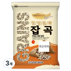 Samwon農山韓國產燕麥, 1kg, 3個