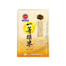 三好米 一等糙米，口感Q彈 軟硬適中 3kg, 1包