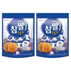 크라운 참쌀 누룽지, 216g, 2개 216g, 2개, 2개