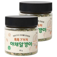 Fergie Tok Tok 7種蔬菜顆粒, 蔬菜口味, 60g, 2罐