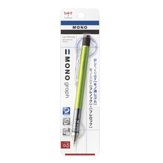Tombow 蜻蜓牌 MONO graph自動鉛筆 萊姆綠 0.5mm, 1支