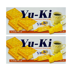 Yu-Ki 起士夾心餅, 150克, 150g, 2盒