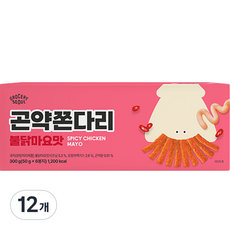 그로서리서울 곤약쫀다리 불닭마요맛, 12개, 50g