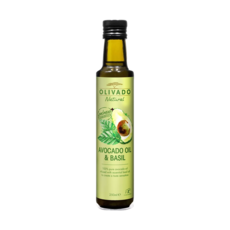 OLIVADO 羅勒烹調酪梨油, 100%純酪梨油與羅勒精油, 250ml, 1瓶