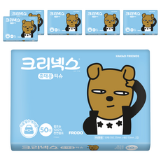 Kleenex 舒潔 Kakao Friends旅行用紙巾 隨機出貨, 6包, 50張
