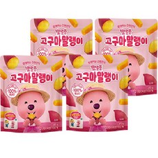 뽀로로 고구마 말랭이, 45g, 4개