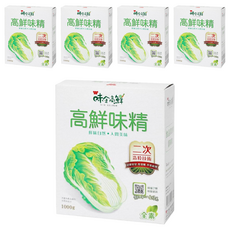 味全 高鮮味精, 1000g, 1kg, 5盒