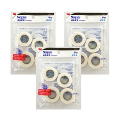 3M Nexcare 通氣膠帶 Micropore 半吋經濟包, 半吋, 4捲, 3包