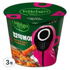 비비고 컵떡볶이, 3개, 110g