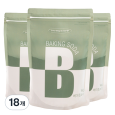 비즐리 프리미엄 베이킹소다, 1kg, 18개