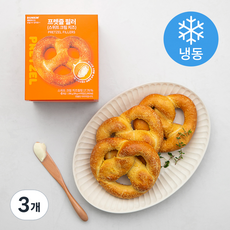 프렛즐 필러 스위트 크림치즈 (냉동), 396g, 3개