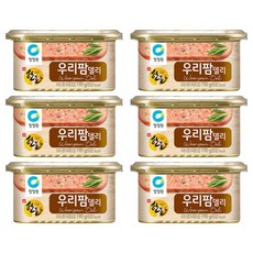 청정원 우리팜 델리 한돈, 190g, 6개