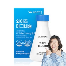 비타민마을 대용량 와이즈 마그네슘 144g, 180정, 180g, 1개