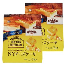 FUJIYA 不二家 職人紐約起司蛋糕, 口感綿密紮實, 7個入, 67.2g, 2袋