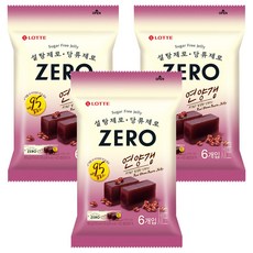 LOTTE 樂天 ZERO Zero無糖羊羹, 3袋, 300g