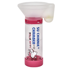 SU CHINNIE 舒喘寧 吸藥輔助器 兒童型 Hello Kitty, 1盒