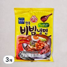오뚜기 함흥 비빔냉면 2인분, 490g, 3개