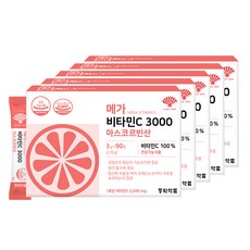 동화약품 메가 비타민C 3000 아스코르빈산, 270g, 5개