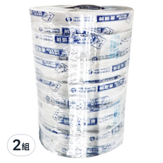 DEER BRAND 鹿頭牌 極亮透OPP超透明膠帶, 24mm x 40Y x 6入, 透明, 2組