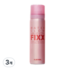 쏘내추럴 워터 글로우 메이크업 세팅 픽서, 3개, 75ml