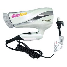 TESCOM TID2200TW 防靜電吹風機, 1500W大風量速乾，修護離子技術, 珍珠白