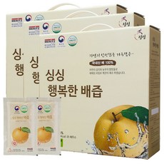 싱싱 행복한 배즙, 5000ml, 3박스